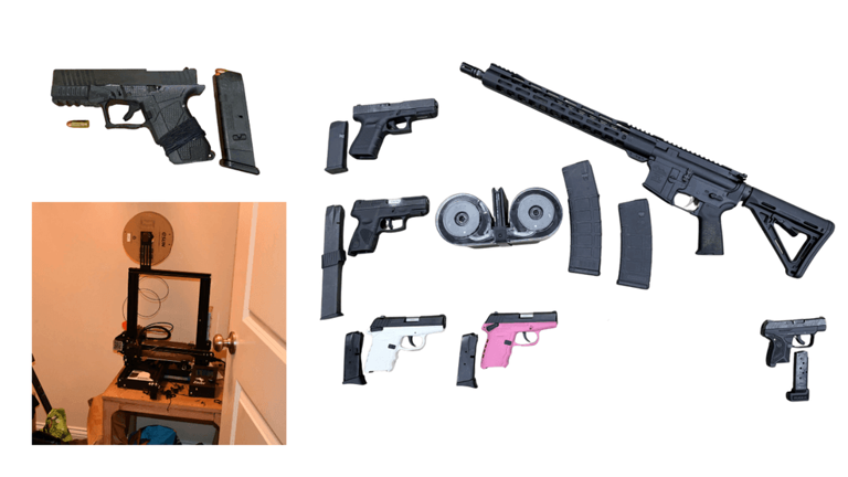 Multiple guns, 3D printer seized after teens found with firearms at ...
