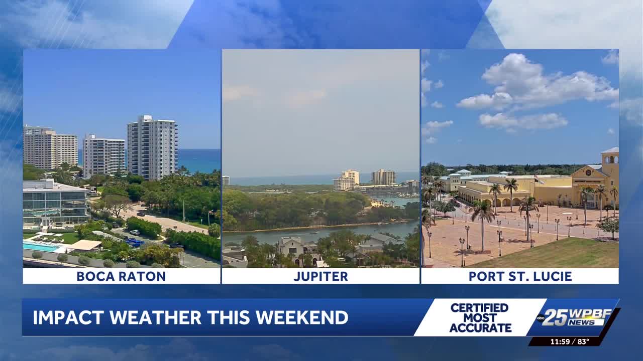 Record-breaking heat Saturday followed by storms Sunday in South Florida