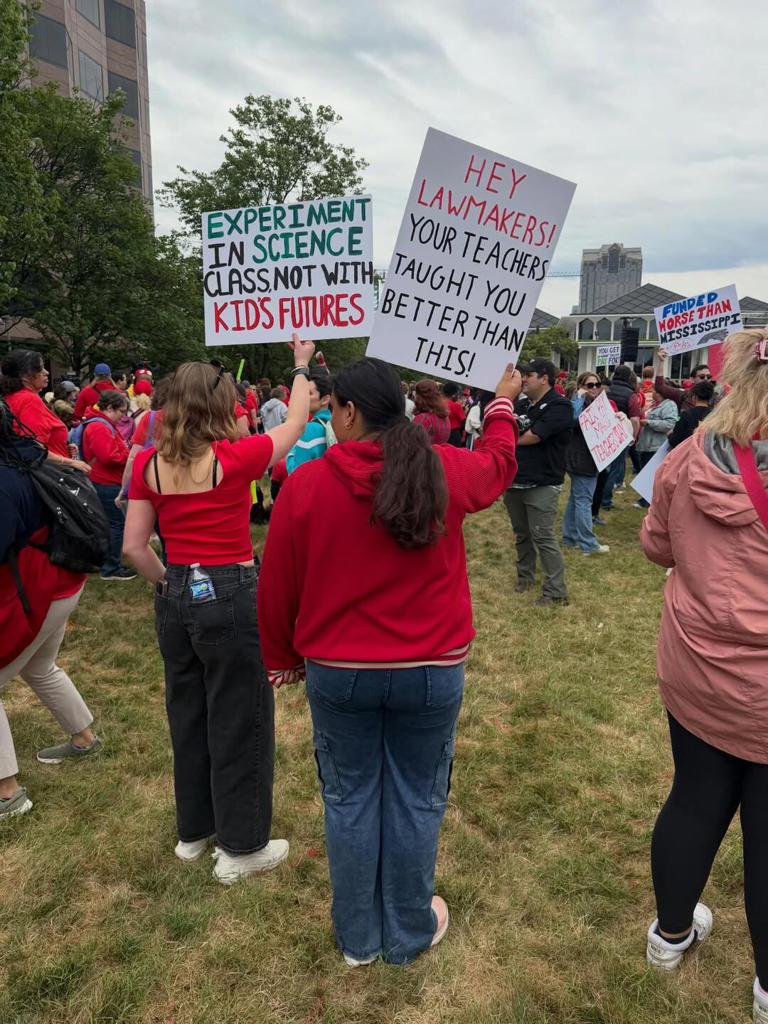 Inside North Carolina 2026 teachers rally: Educators call out lawmakers ...