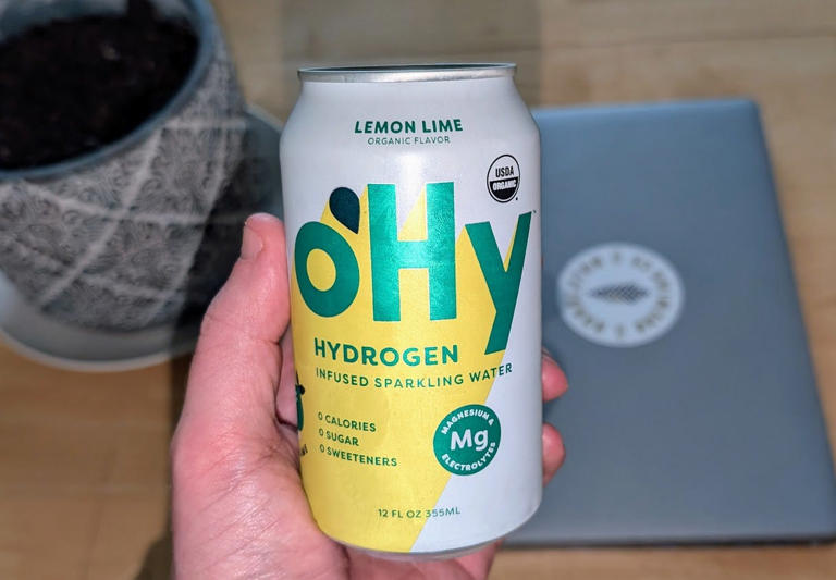 Ohy hydrogen water is seltzer with a twist (the twist being that it ...
