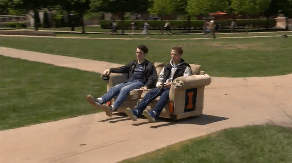 ‘One of our greatest accomplishments’: U of I students create ‘couch car’