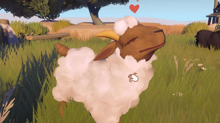 I need you to look at the sheep in this cozy ranch-building game that's ...