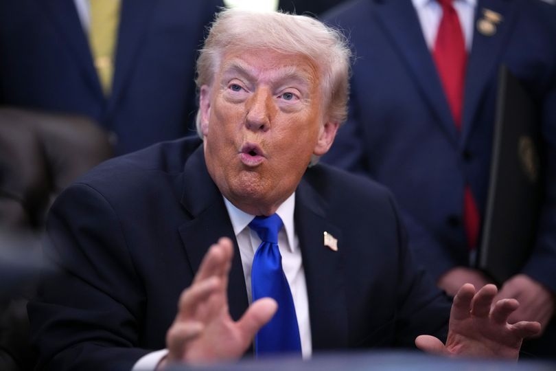 Trump says EU vehicle tariffs will rise to 25% next week as trade war ...