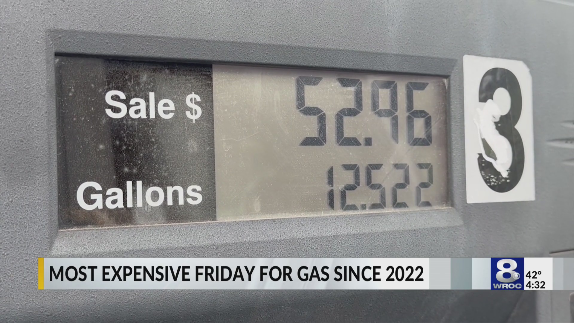 Gas meter: Priciest Friday to fill up across the US since 2022