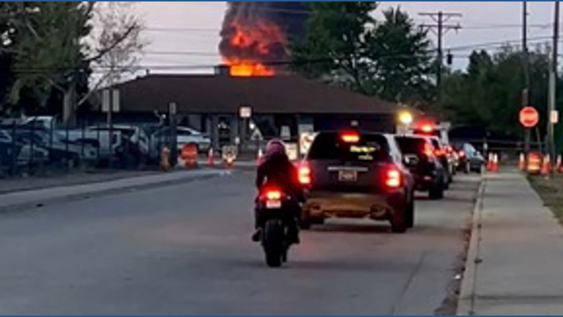 Driver killed in tanker truck crash, fire, on Monday