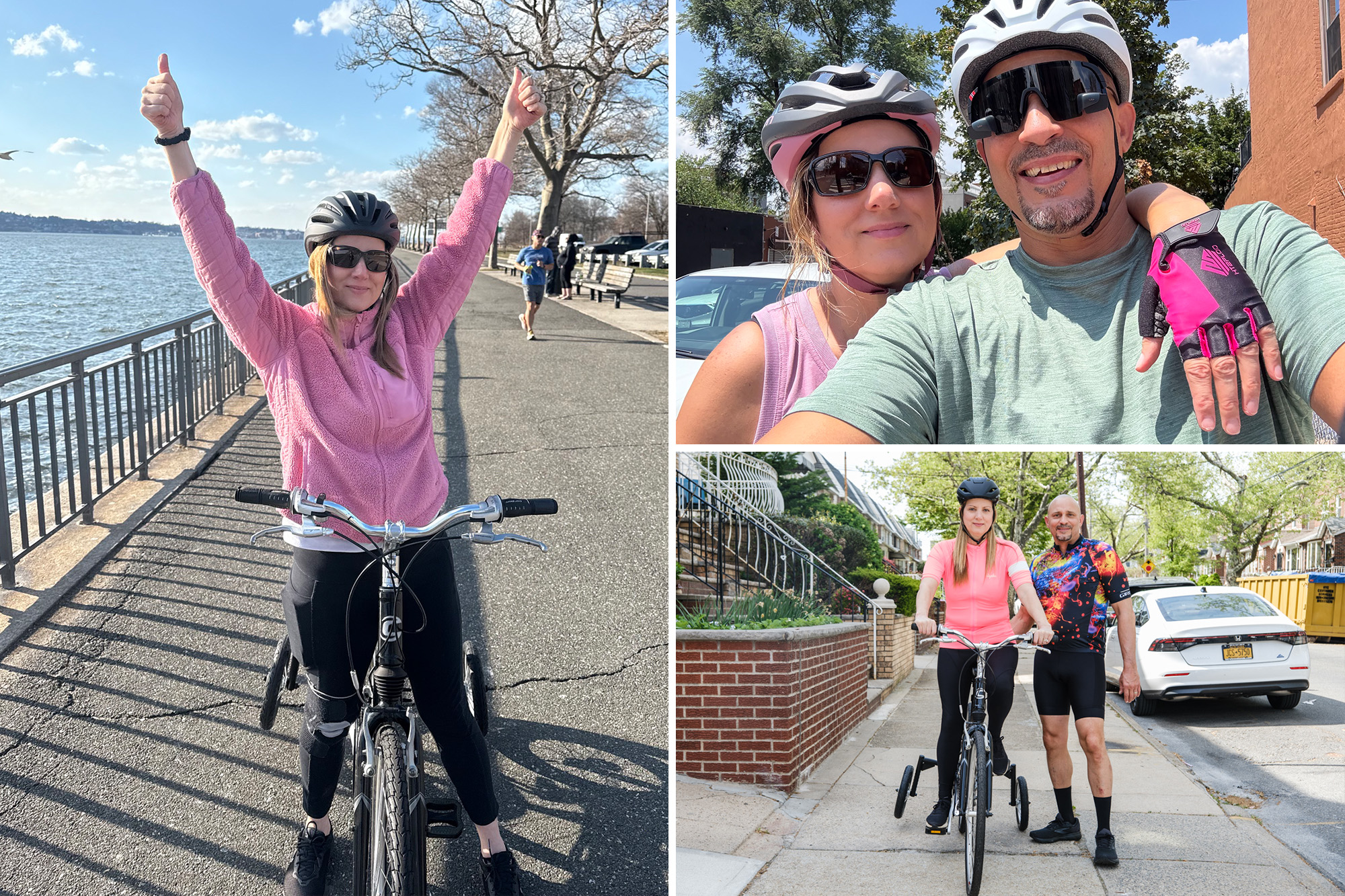 Brain injury survivor tackles 5 Boro Bike Tour after relearning how to ...