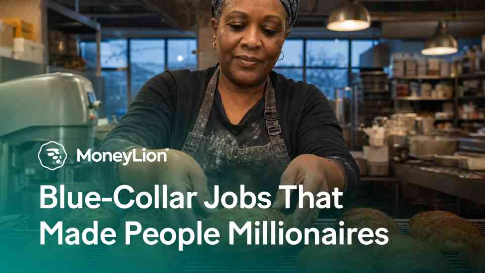 Blue-collar jobs that made people millionaires