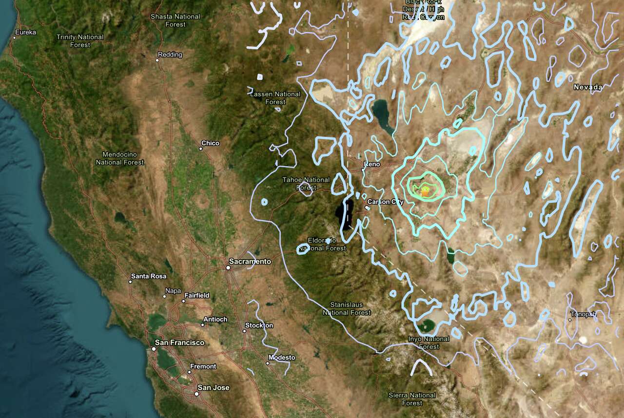 Magnitude 5.2 earthquake hits Nevada, felt across Northern California