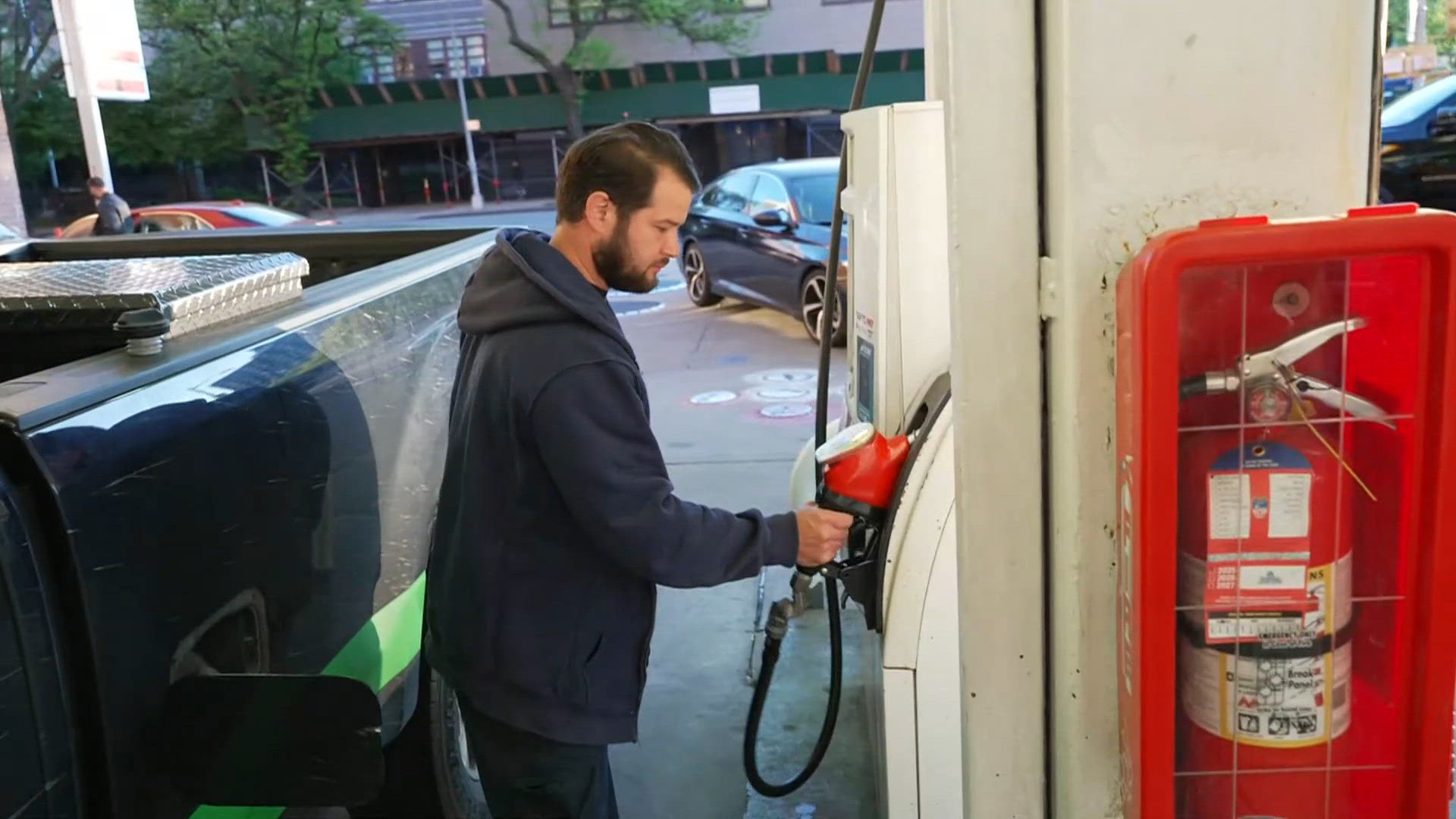 Gas prices jump nine cents overnight