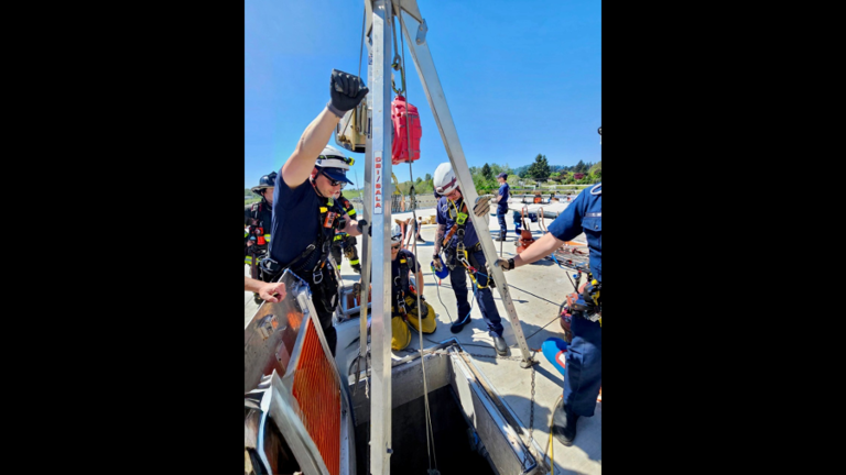 Contractor injured after 20-foot fall into wastewater tank
