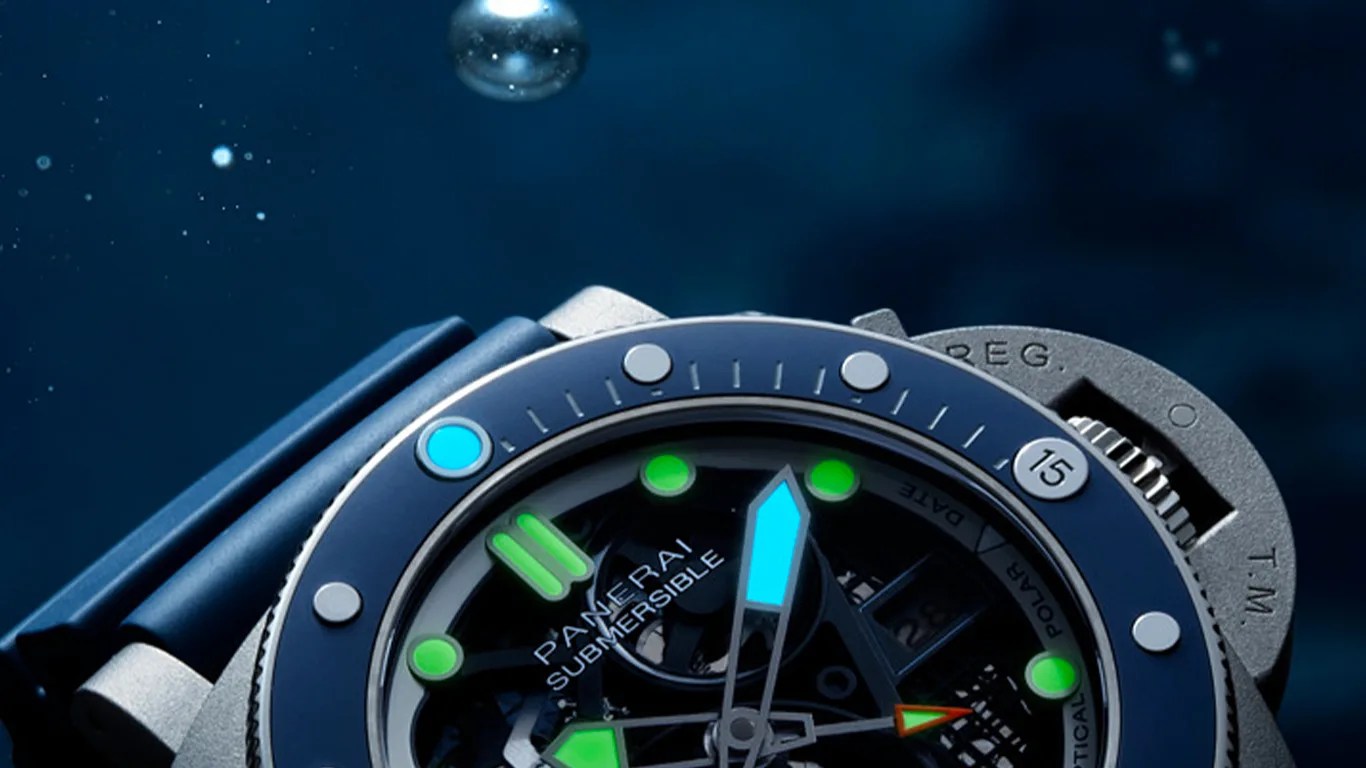 Panerai’s latest GMT dive watch borrows tech from your favorite sunglasses