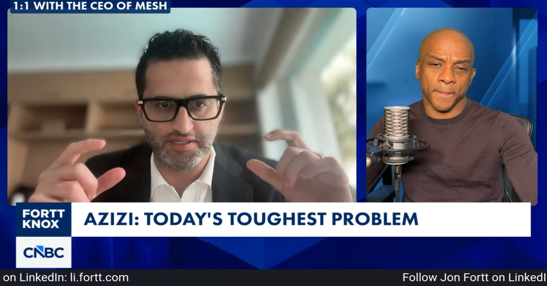Bam Azizi, Mesh CEO: A Fortt Knox conversation