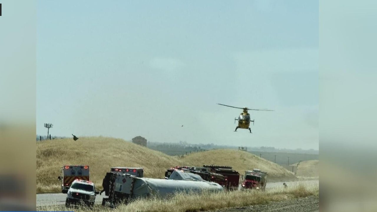 Semi-truck crash closes Interstate 5 in Stanislaus County