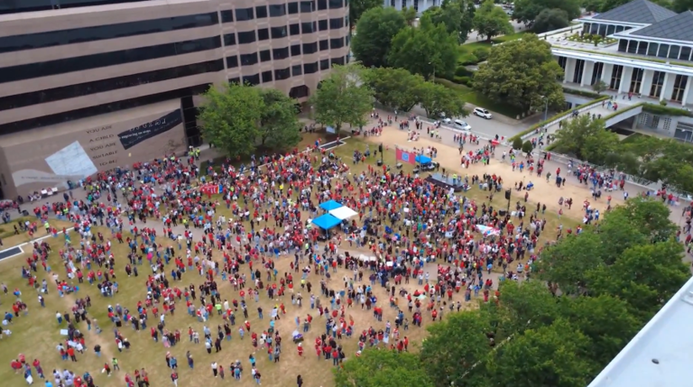 Thousands rally in Raleigh to demand better funding for NC public schools