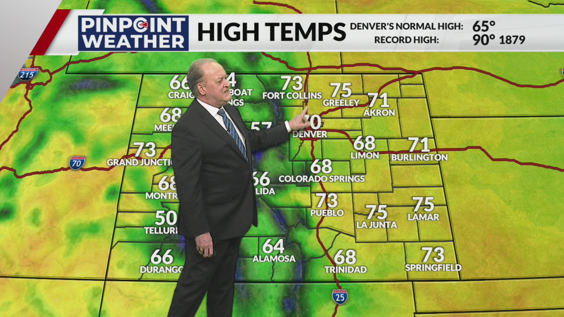 Denver weather: A sunny and warmer weekend to start May