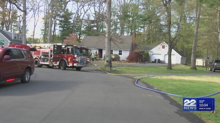 Fire crews called to house fire in East Longmeadow