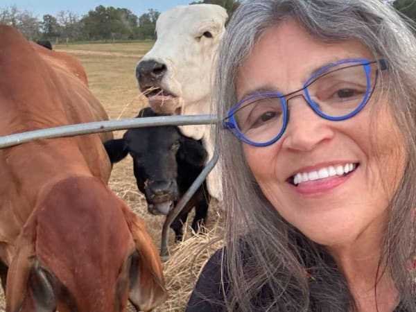 Texas' vegan cattle rancher to sign memoir at Austin bookstore