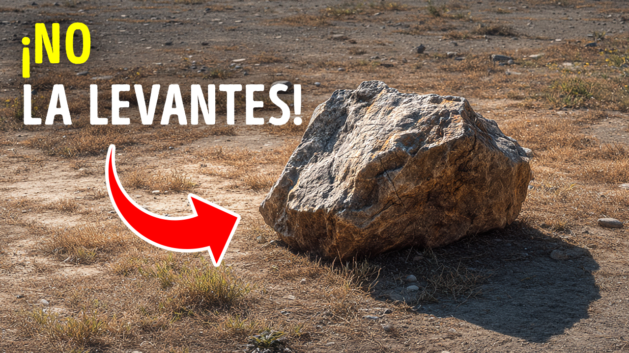 ¡Cuidado! Recoger rocas puede traerte sorpresas inesperadas