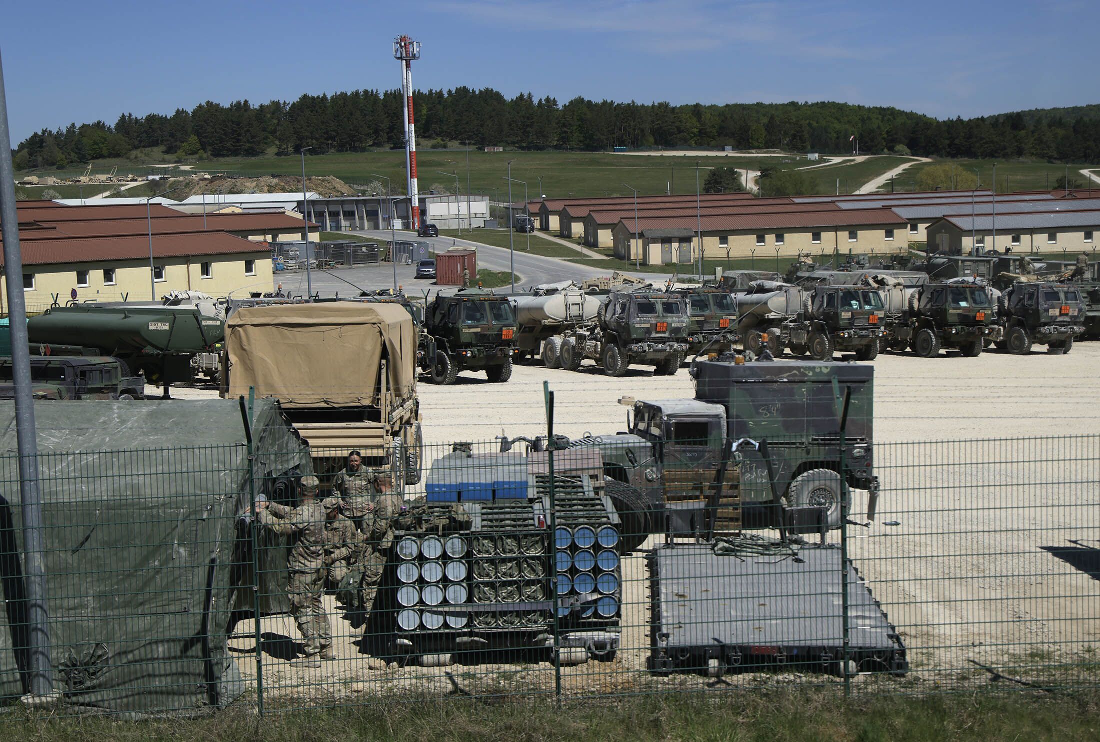 US Army Europe Holds "Combined Resolve" Exercise