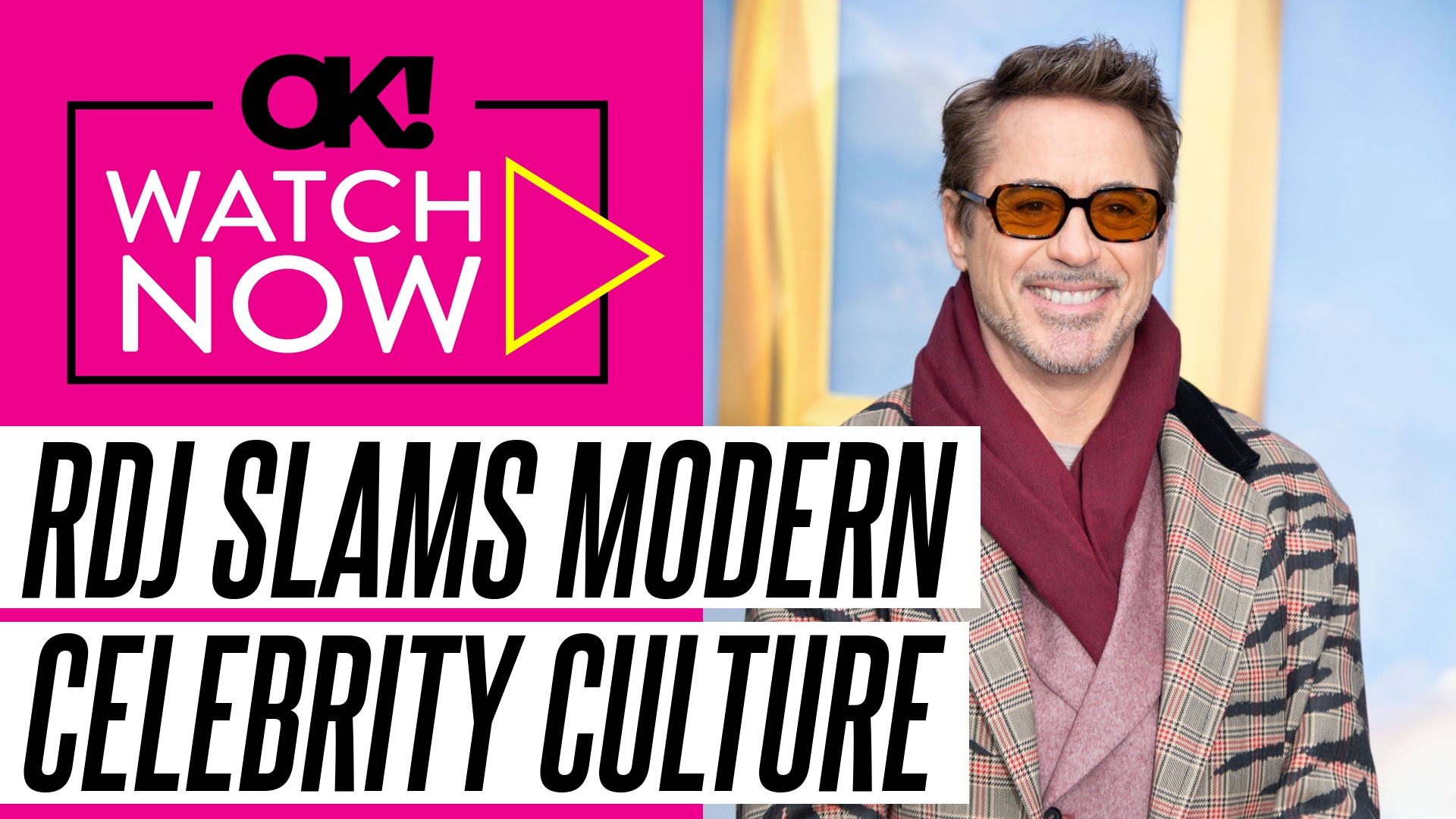 Robert Downey Jr. brutally rips modern celebrity culture as 'self ...