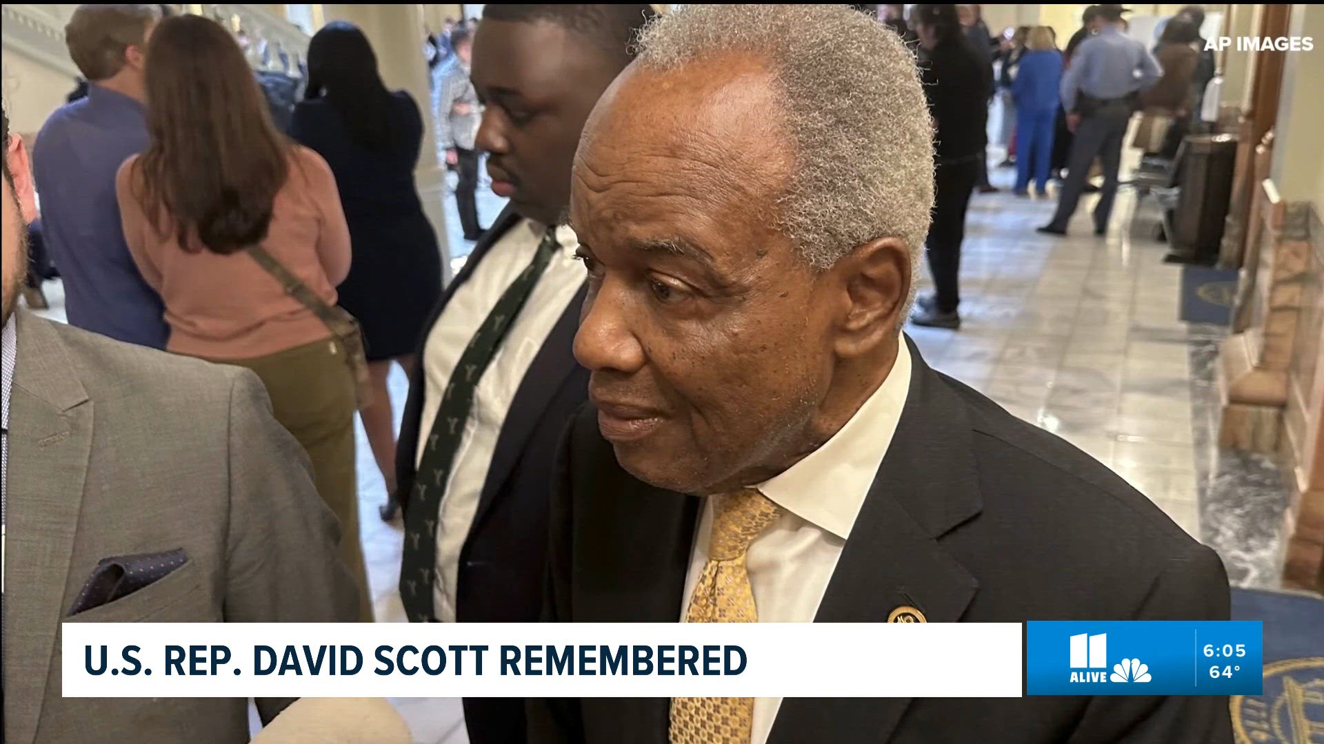 Kemp sets date for special election after death of Rep. David Scott