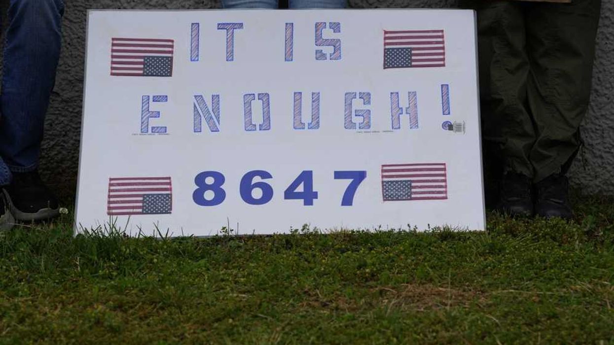 Veteran running for Congress sells '86 47' merch as a dare to Trump