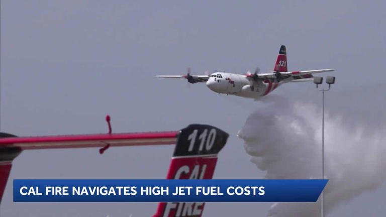 Rising jet fuel costs won’t impact Cal Fire's aerial firefighting fleet