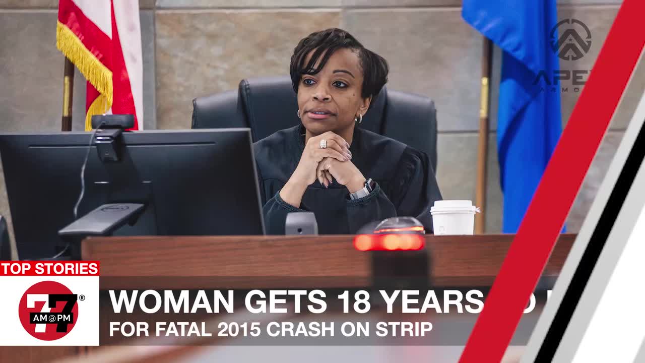 Woman sentenced for deadly 2015 crash on Strip, closing long-running case