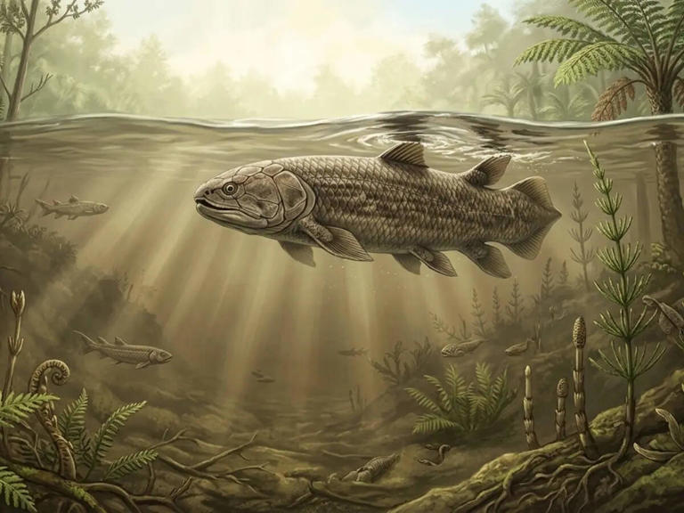 This 380-million-year-old Antarctic fossil fish may explain how life ...