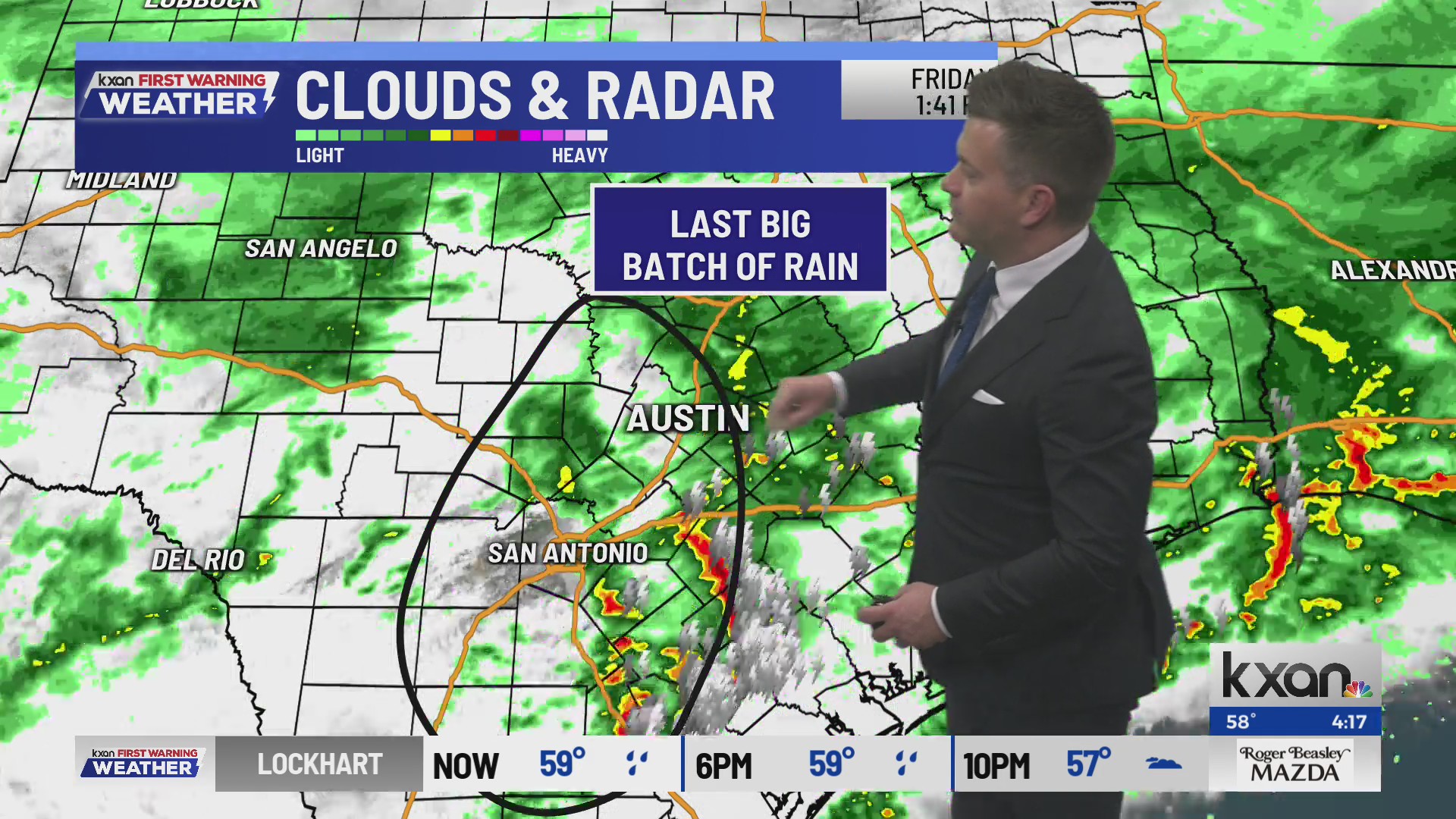 Rain ends this evening with beautiful weekend ahead | KXAN forecast (May 1)