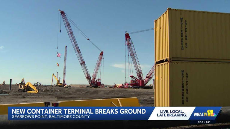 Industry is returning to old Bethlehem Steel site in Sparrows Point