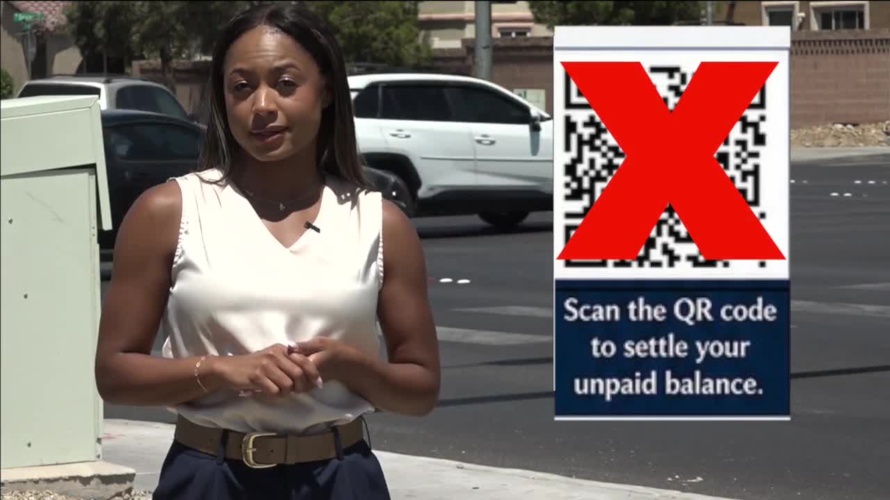 Nevada drivers warned about scam texts demanding payment through QR codes