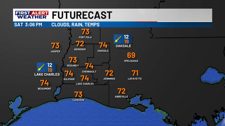 First alert forecast: Rain to push out late Friday night, a drier and ...