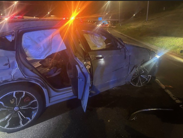 Photos: Portland man arrested after I-205 chase ends in crash