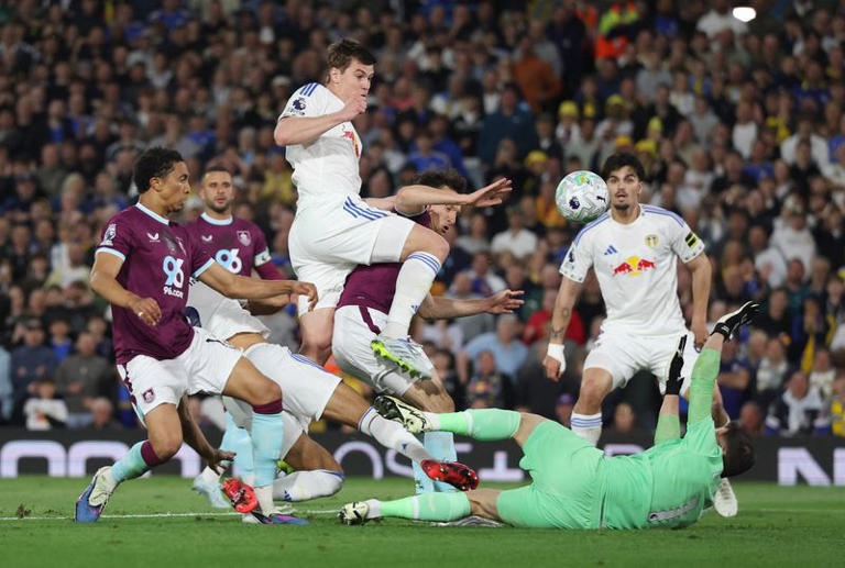 Soccer-Leeds edge closer to Premier League safety after 3-1 Burnley victory