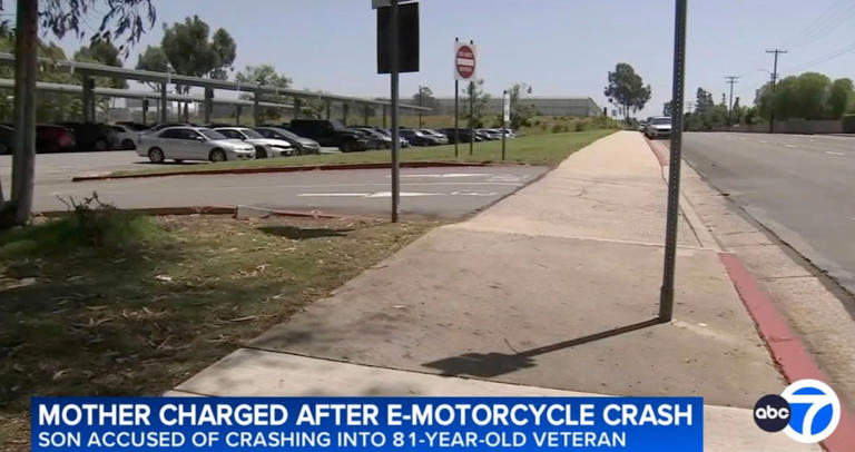 OC mom charged with manslaughter after E-Bike riding son kills veteran