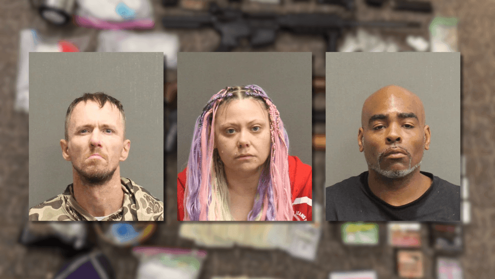 8 guns, 6 types of drugs, 3 arrested in Nashville apartment bust