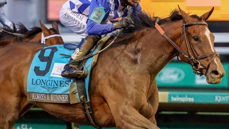 'This is a serious filly': Always a Runner captures Kentucky Oaks in ...