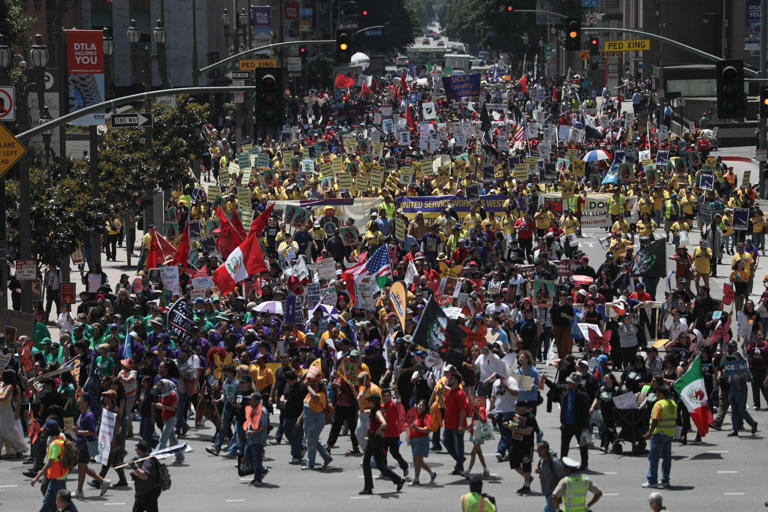 El Primero de Mayo en EEUU se transforma en una ola de protestas contra ...