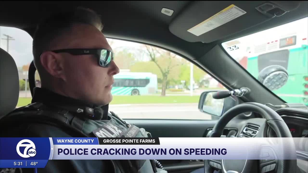 Grosse Pointe Farms police crack down on speeding drivers throughout ...