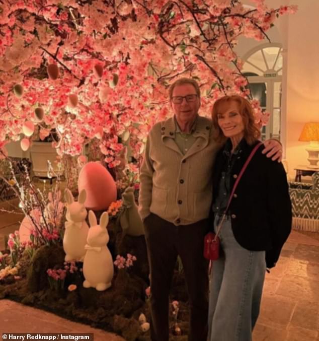 Harry Redknapp penned a loving message for his wife Sandra on Friday as they celebrated her 79th birthday, after he waded into the I'm A Celebrity row