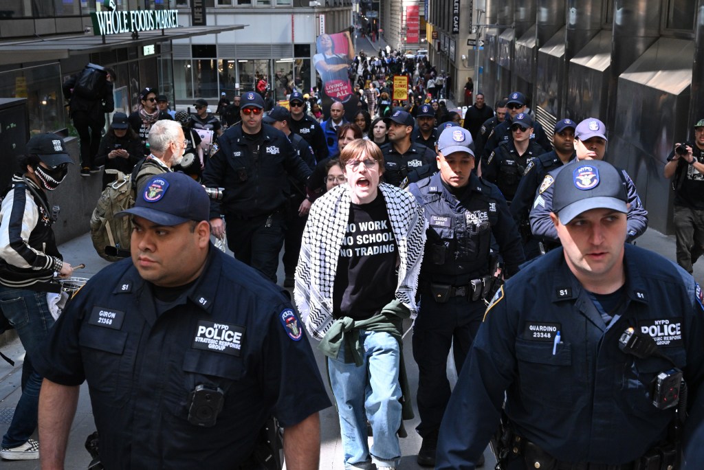 Dem congressional candidate arrested at May Day protest that blocked ...
