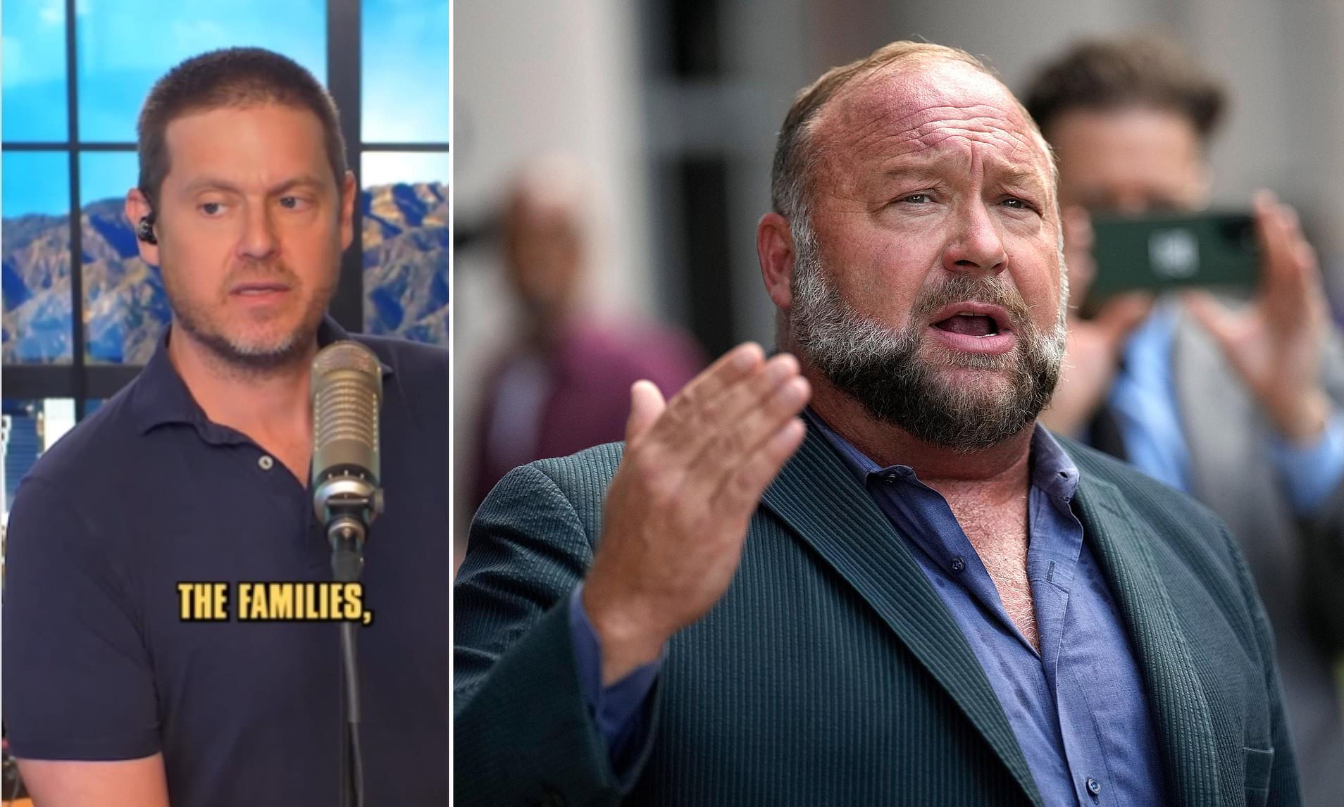 Infowars dramatically falls off air as Alex Jones accused of derailing ...