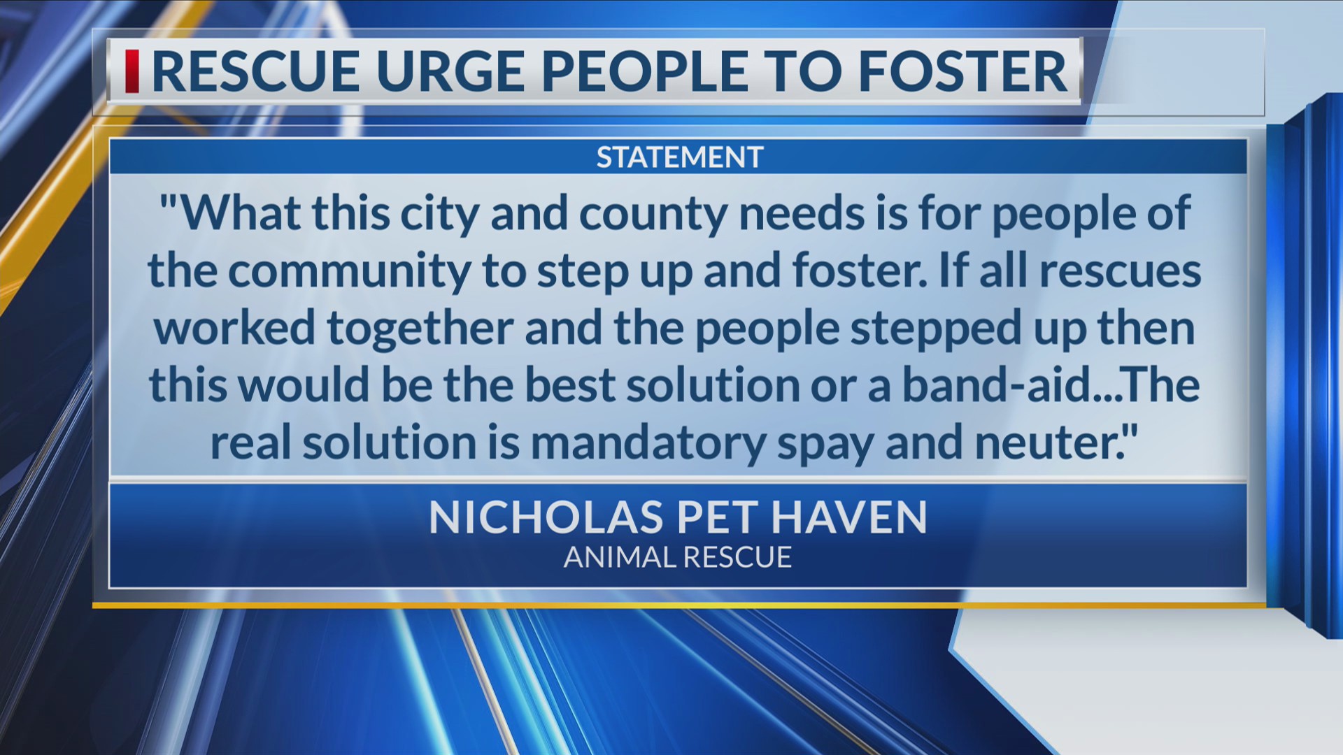 Smith County starting animal rescue meetings after euthanasia controversy