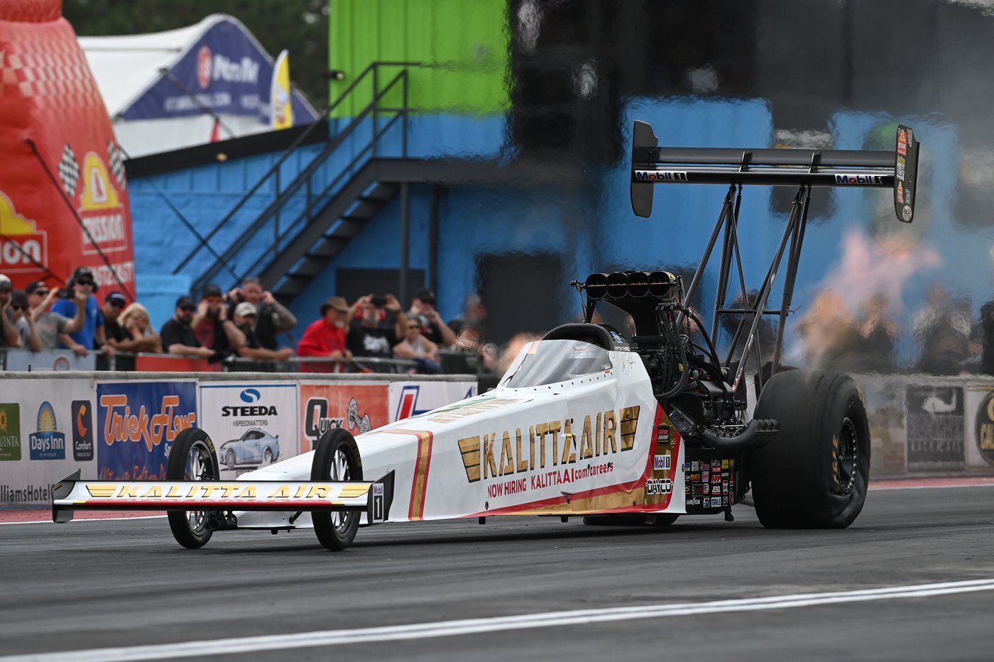 Langdon sets NHRA speed record at 345 mph