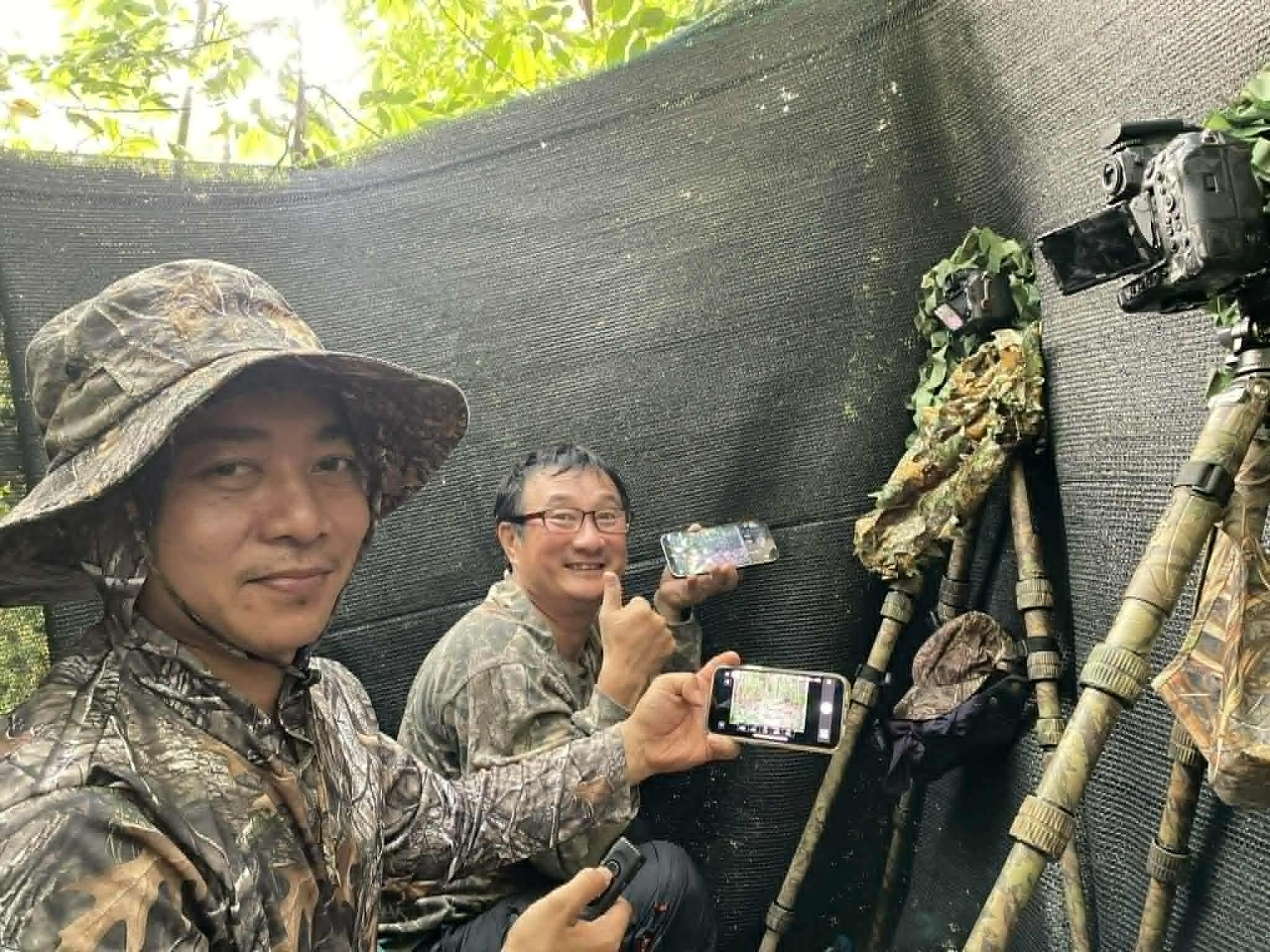 'Nếm mật nằm gai' săn ảnh chim quý rừng sâu