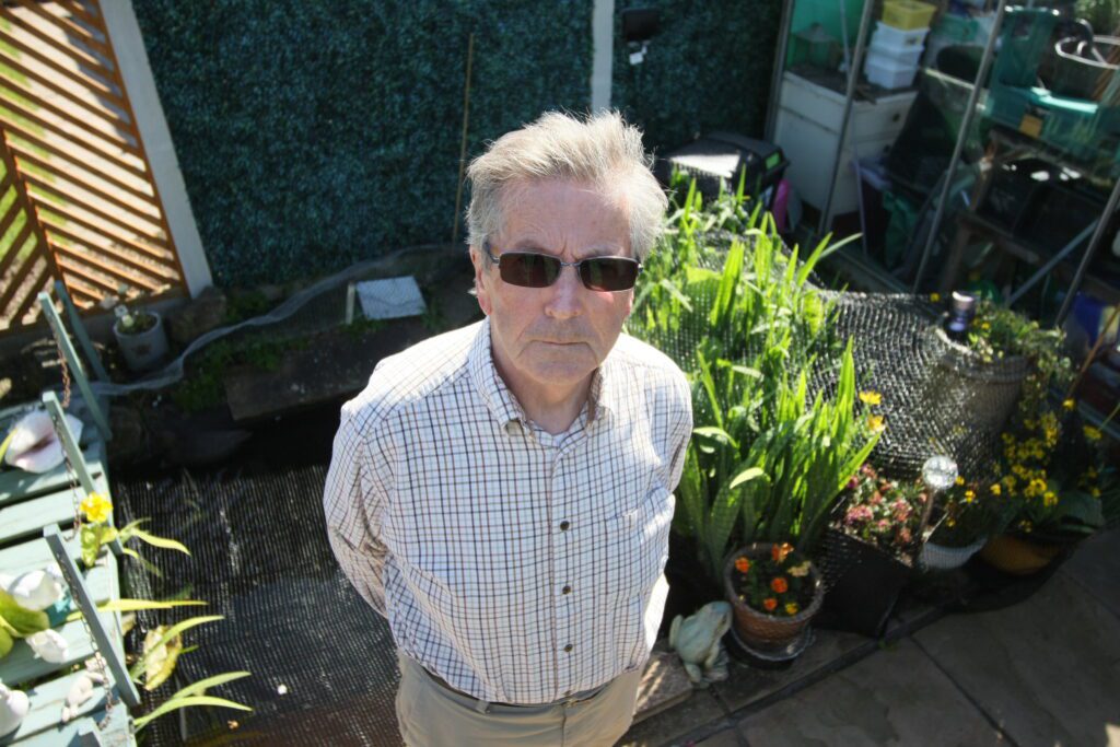 Pensioner says 'otter' wiped out £1,500 worth of fish from garden pond