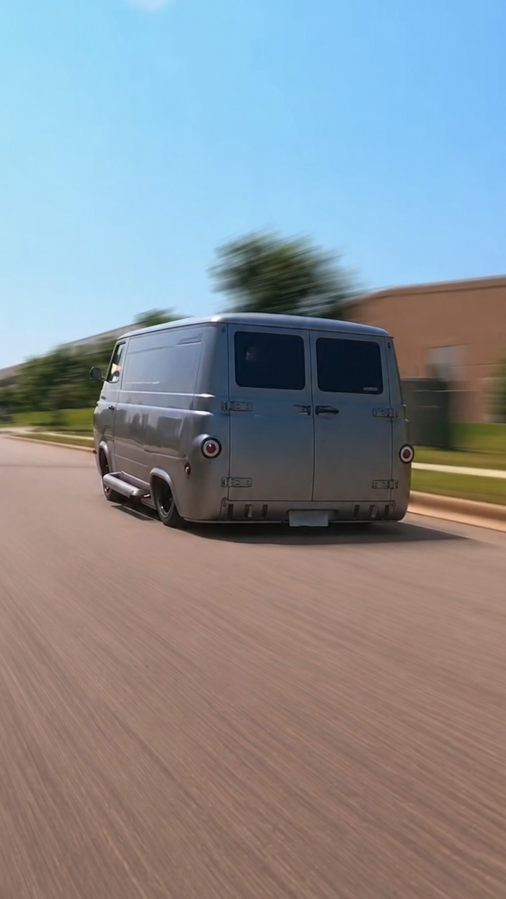 Funny looking van surprises people with 800 HP