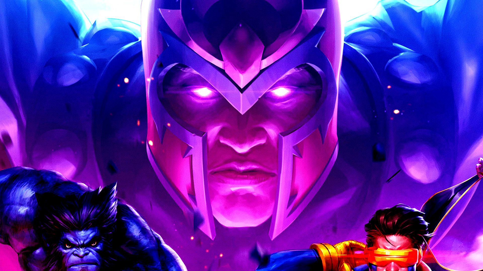 Magneto turns asteroids into bullets against Godzilla in Infinity Roar ...