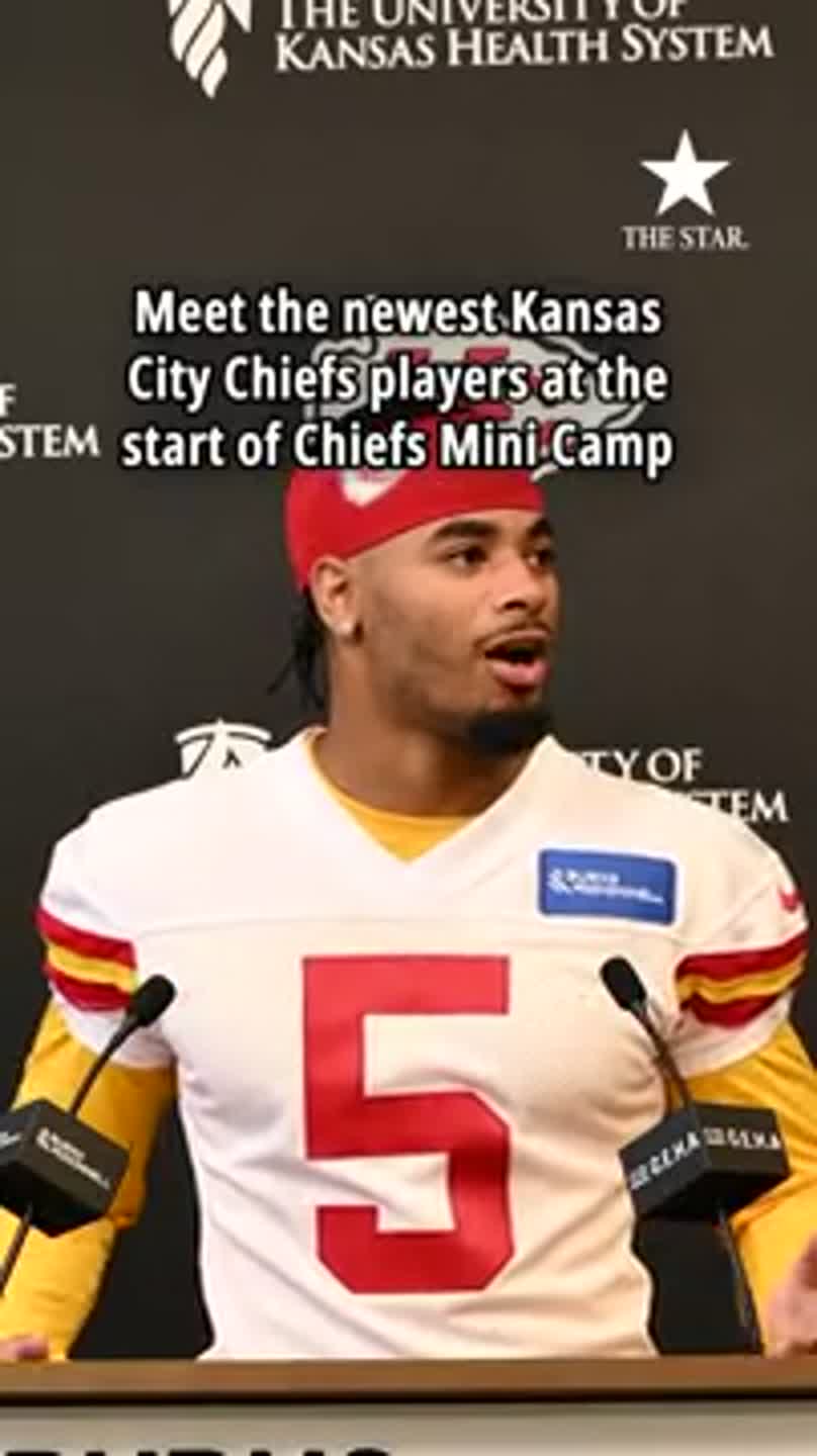 Meet the newest Kansas City Chiefs players at the start of rookie minicamp